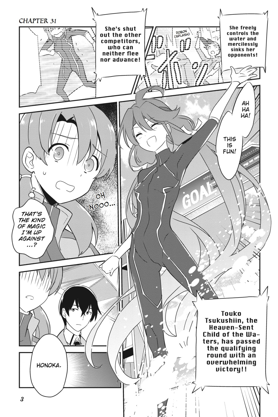 Mahouka Koukou no Yuutousei Chapter 31 page 4 - Chapter 31