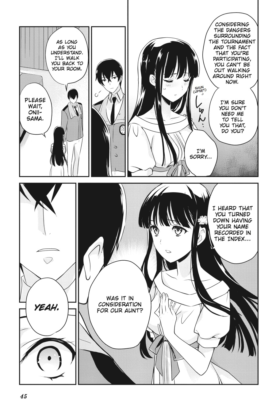 Mahouka Koukou no Yuutousei Chapter 32 page 17 - Chapter 32