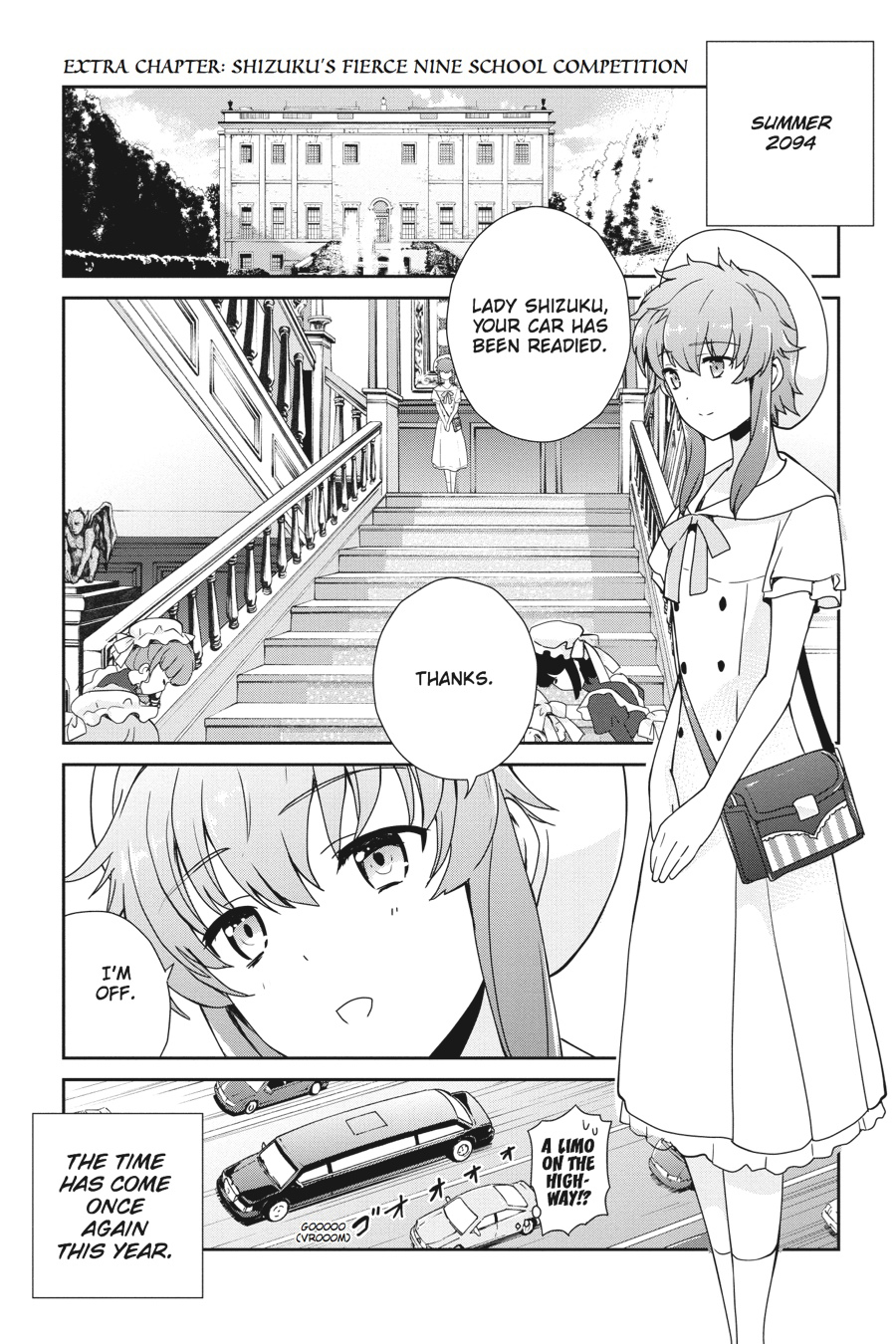 Mahouka Koukou no Yuutousei Chapter 35.5 page 1 - Chapter 35.5