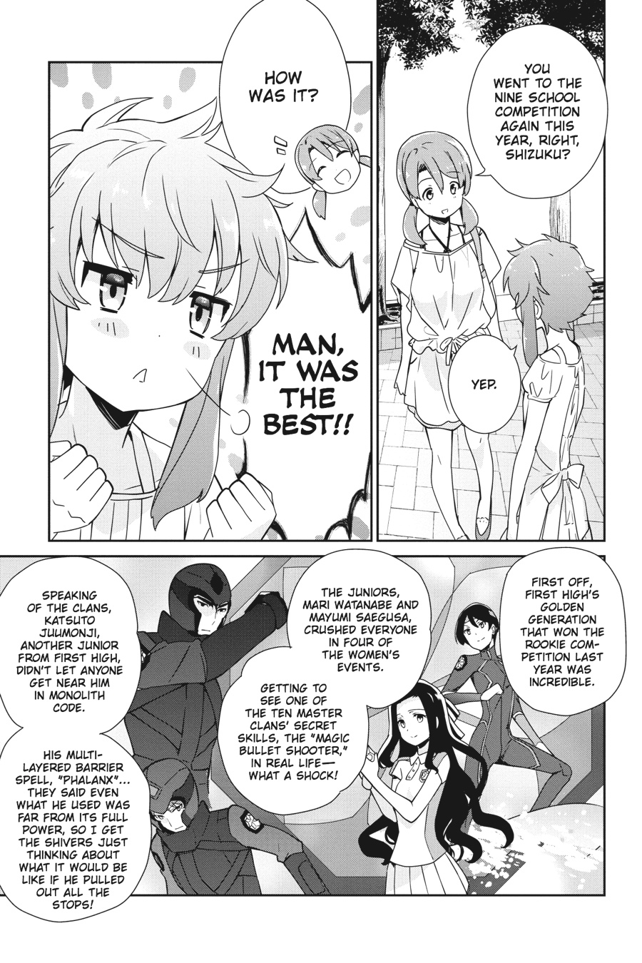 Mahouka Koukou no Yuutousei Chapter 35.5 page 11 - Chapter 35.5