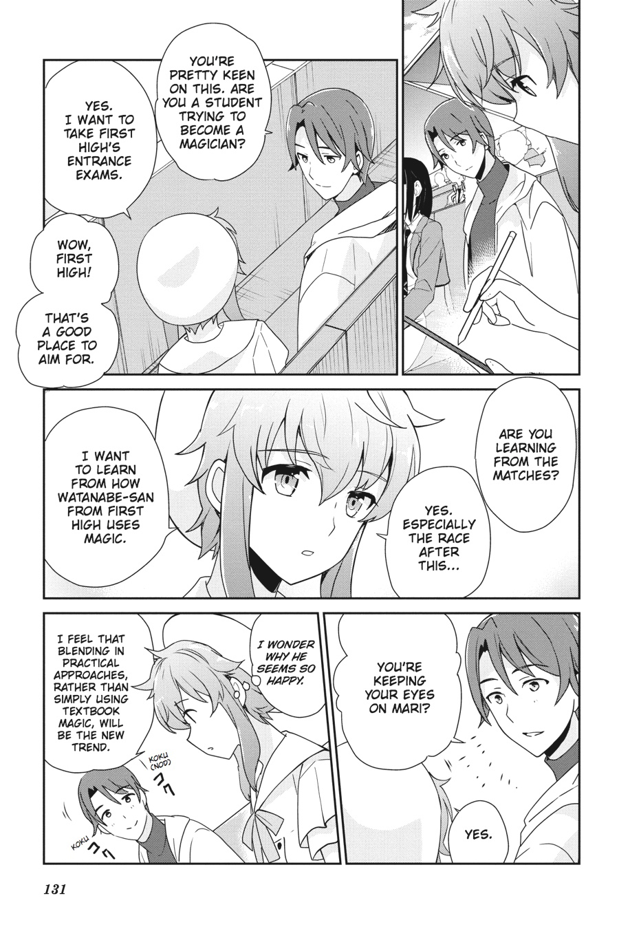Mahouka Koukou no Yuutousei Chapter 35.5 page 5 - Chapter 35.5