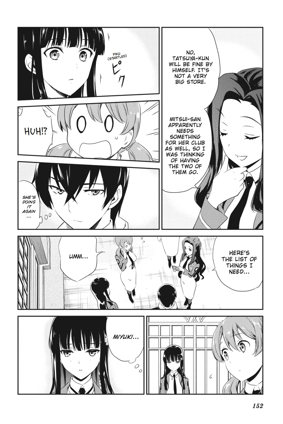 Mahouka Koukou no Yuutousei Chapter 35.6 page 12 - Chapter 35.6