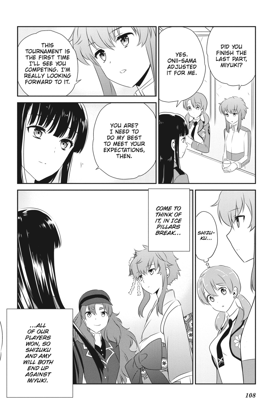 Mahouka Koukou no Yuutousei Chapter 35 page 10 - Chapter 35