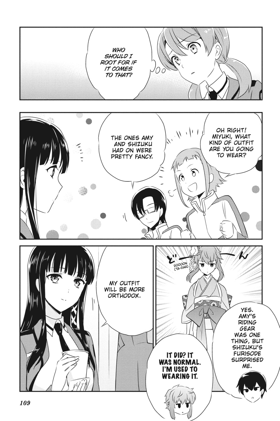 Mahouka Koukou no Yuutousei Chapter 35 page 11 - Chapter 35
