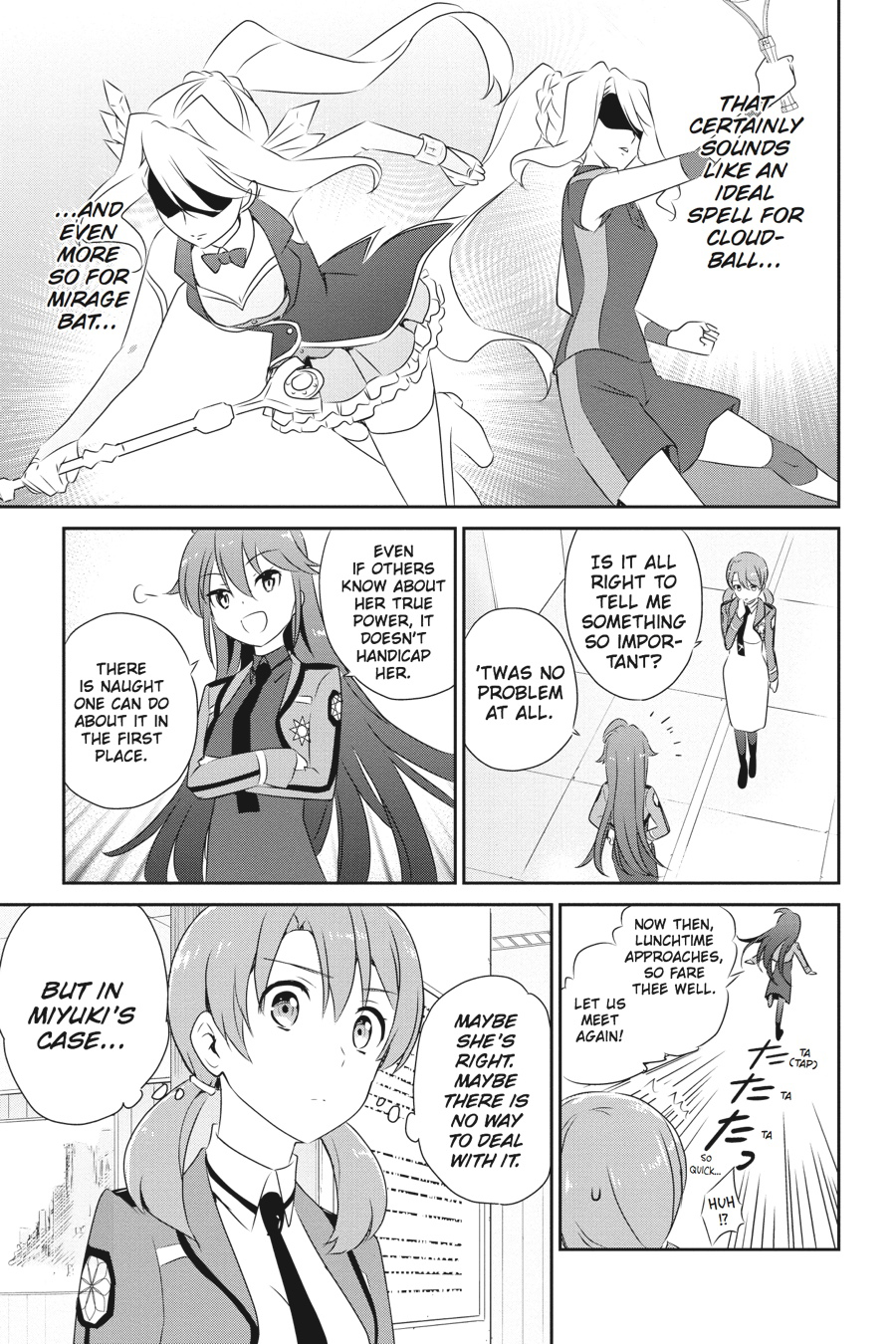 Mahouka Koukou no Yuutousei Chapter 35 page 3 - Chapter 35