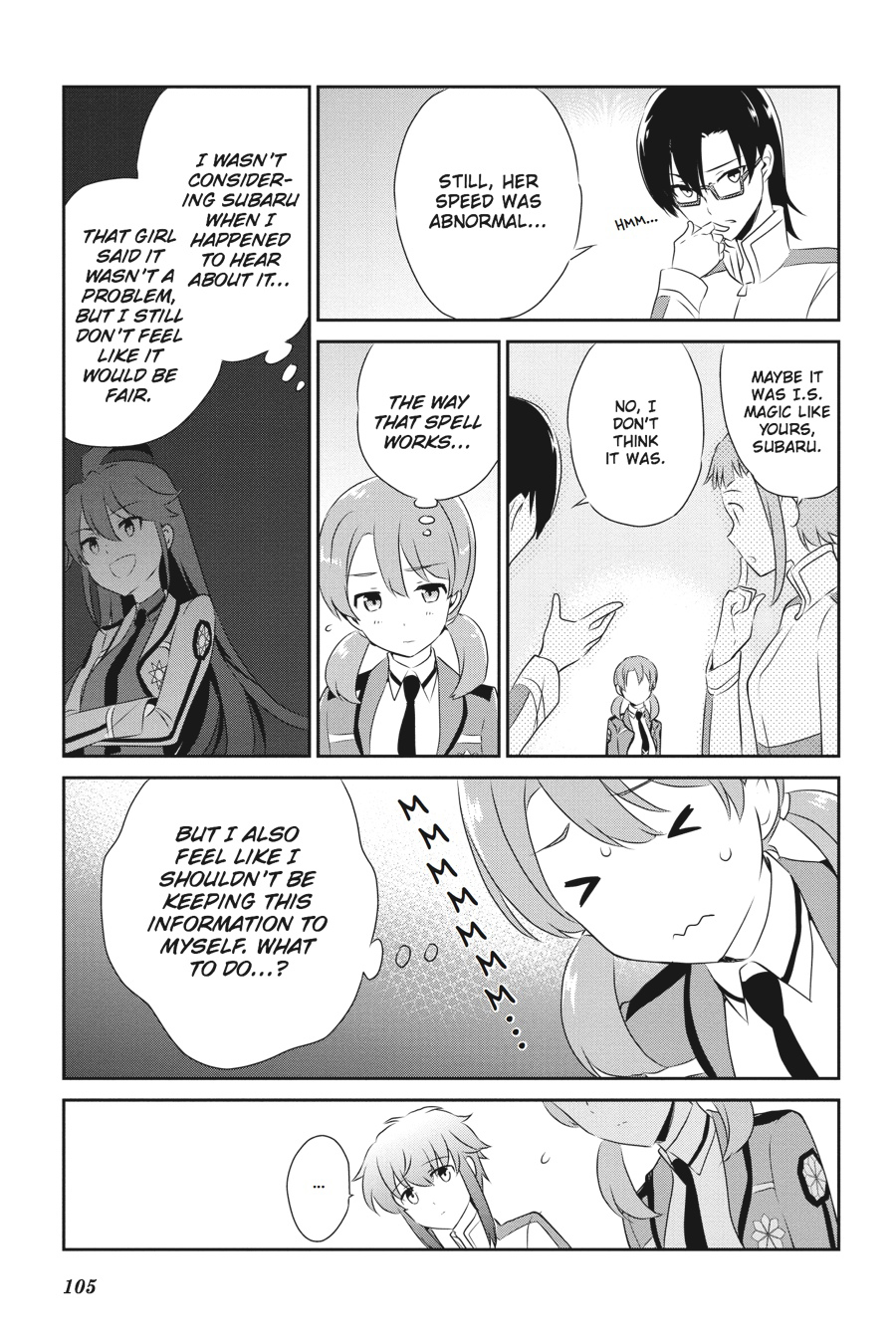 Mahouka Koukou no Yuutousei Chapter 35 page 7 - Chapter 35
