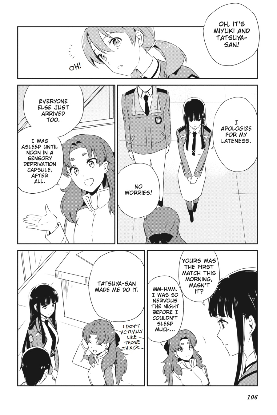 Mahouka Koukou no Yuutousei Chapter 35 page 8 - Chapter 35