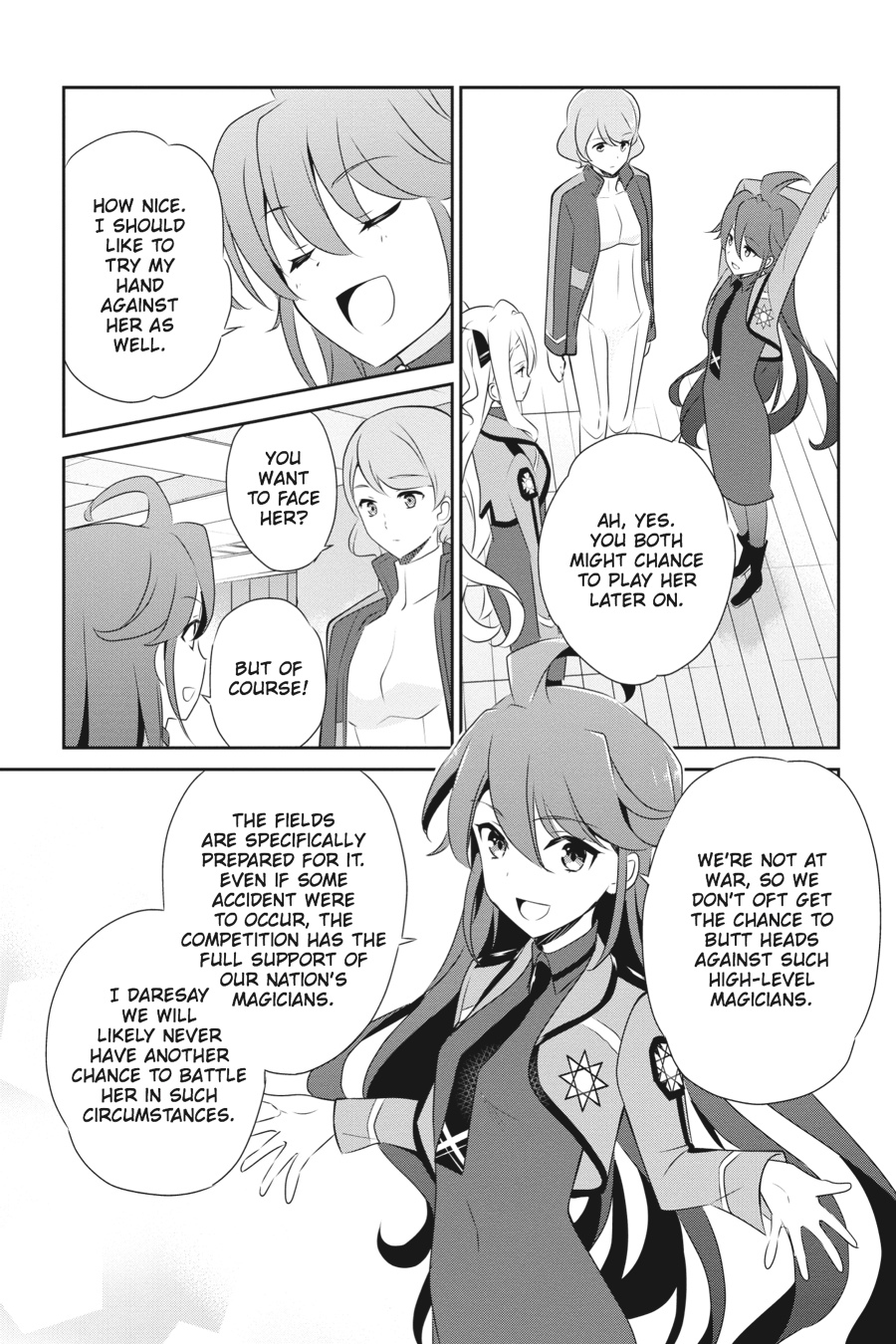 Mahouka Koukou no Yuutousei Chapter 36 page 10 - Chapter 36