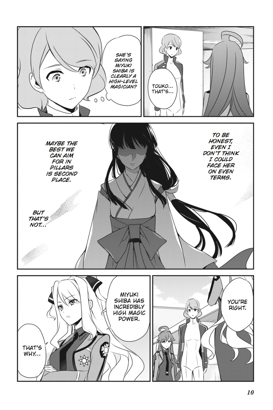 Mahouka Koukou no Yuutousei Chapter 36 page 11 - Chapter 36