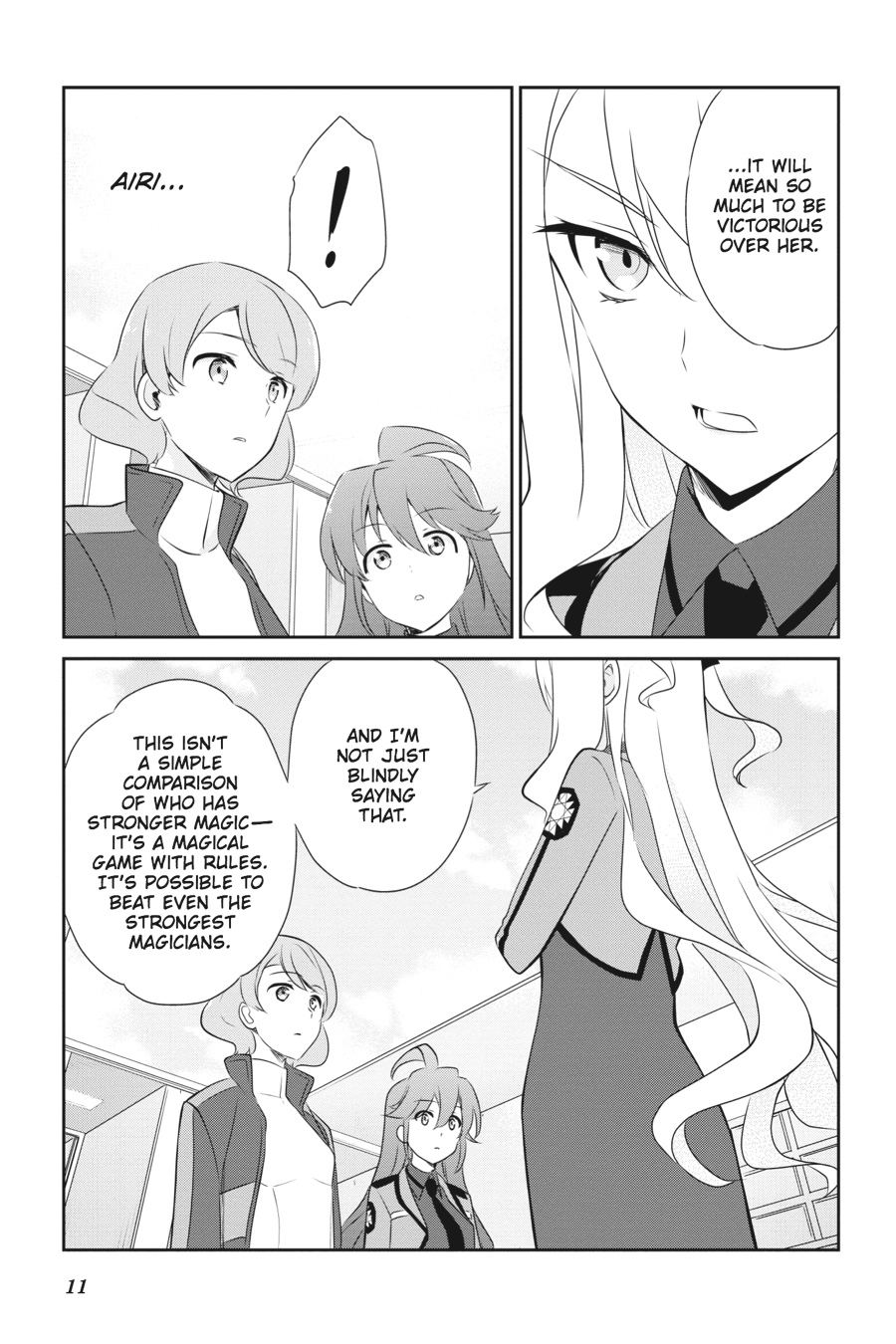 Mahouka Koukou no Yuutousei Chapter 36 page 12 - Chapter 36