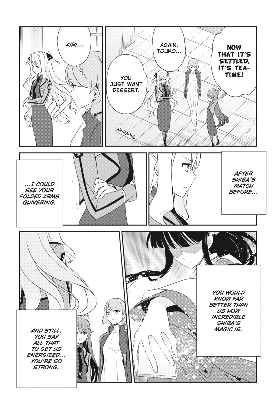 Mahouka Koukou no Yuutousei Chapter 36 page 14 - Chapter 36