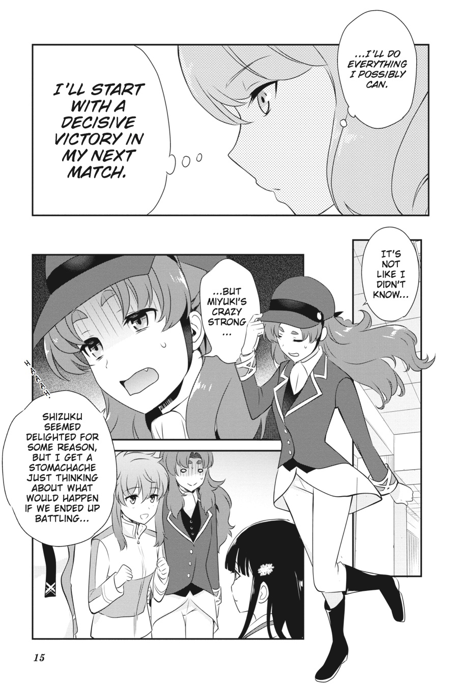 Mahouka Koukou no Yuutousei Chapter 36 page 16 - Chapter 36