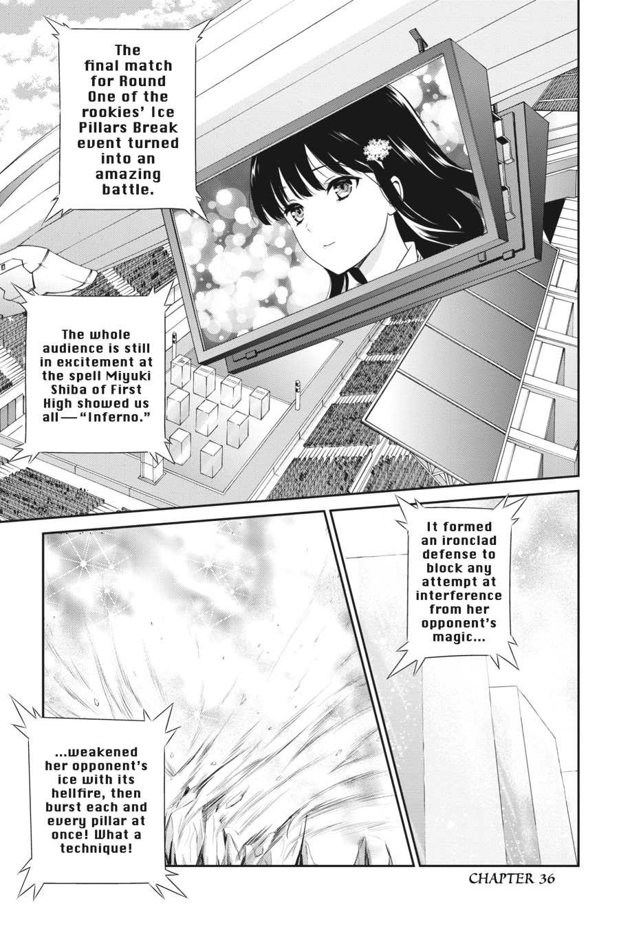 Mahouka Koukou no Yuutousei Chapter 36 page 4 - Chapter 36