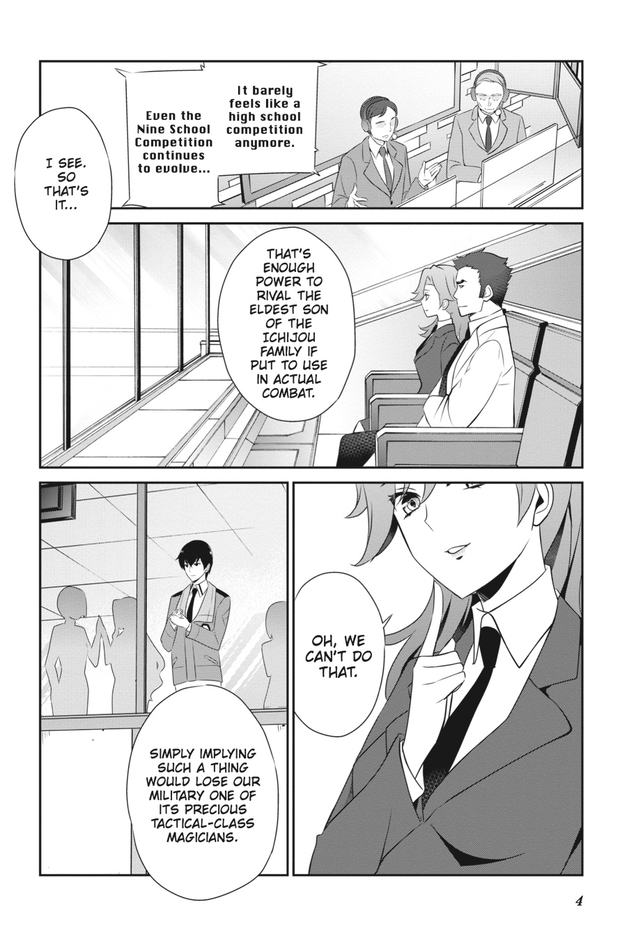 Mahouka Koukou no Yuutousei Chapter 36 page 5 - Chapter 36