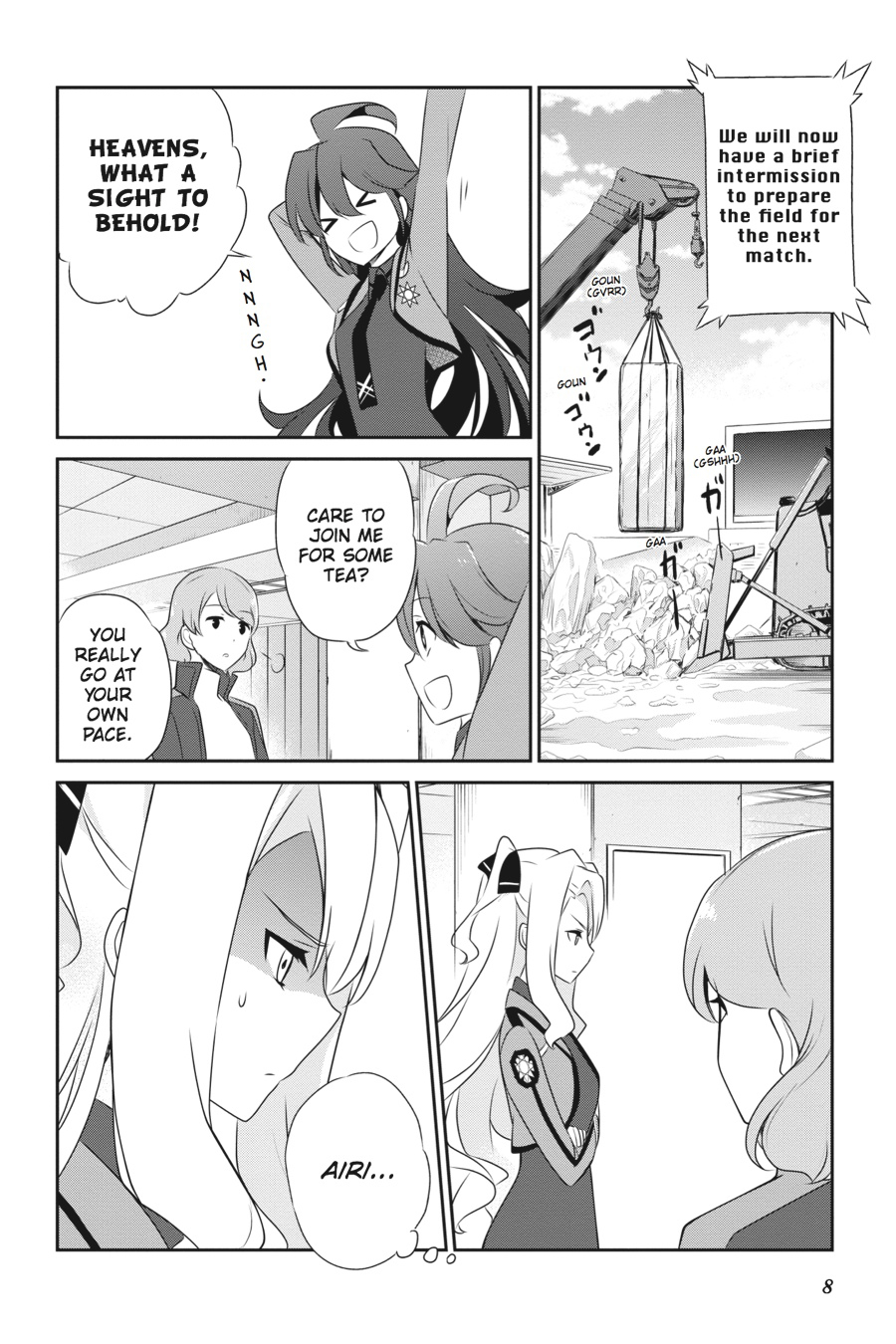 Mahouka Koukou no Yuutousei Chapter 36 page 9 - Chapter 36