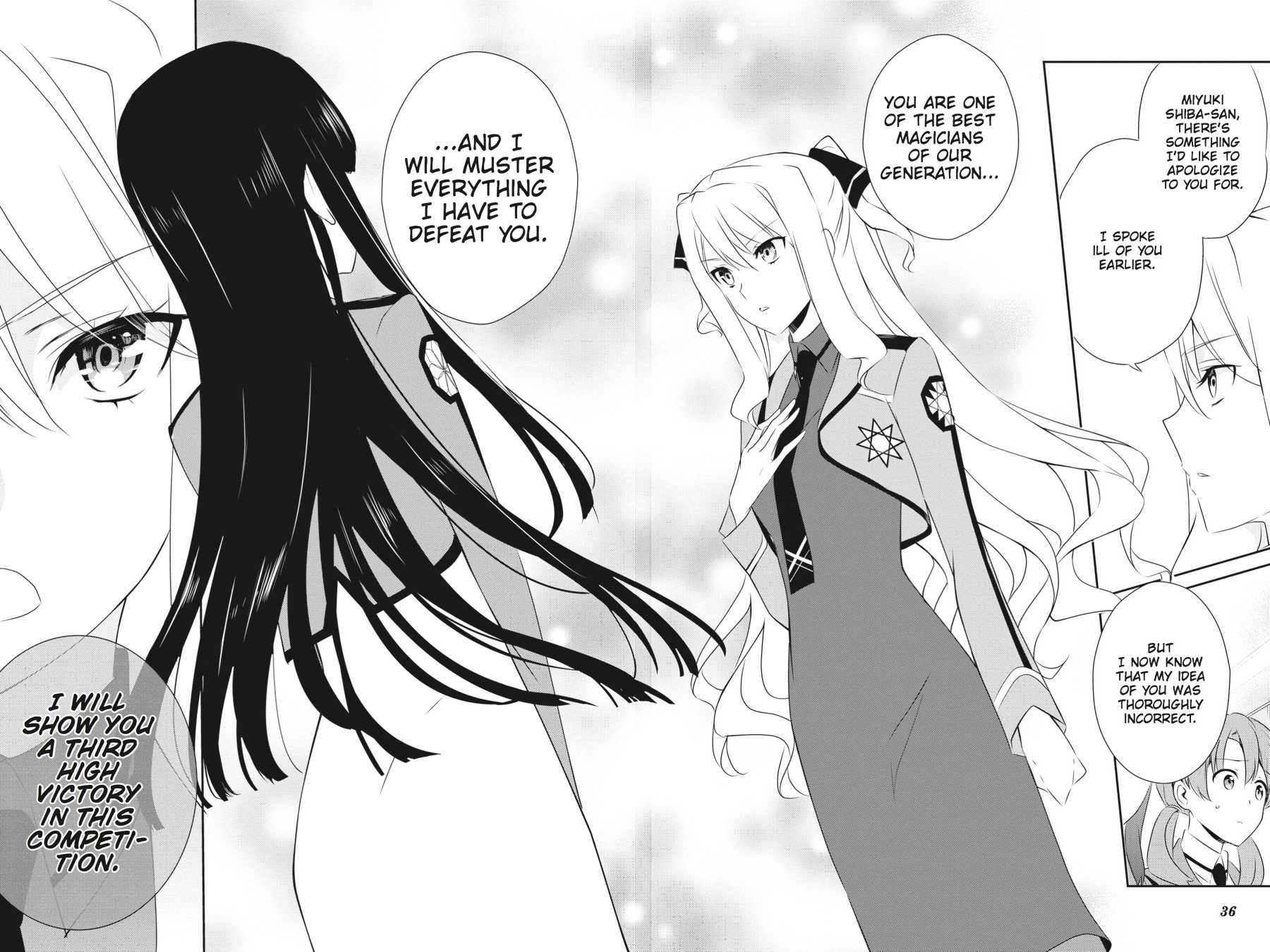 Mahouka Koukou no Yuutousei Chapter 37 page 10 - Chapter 37