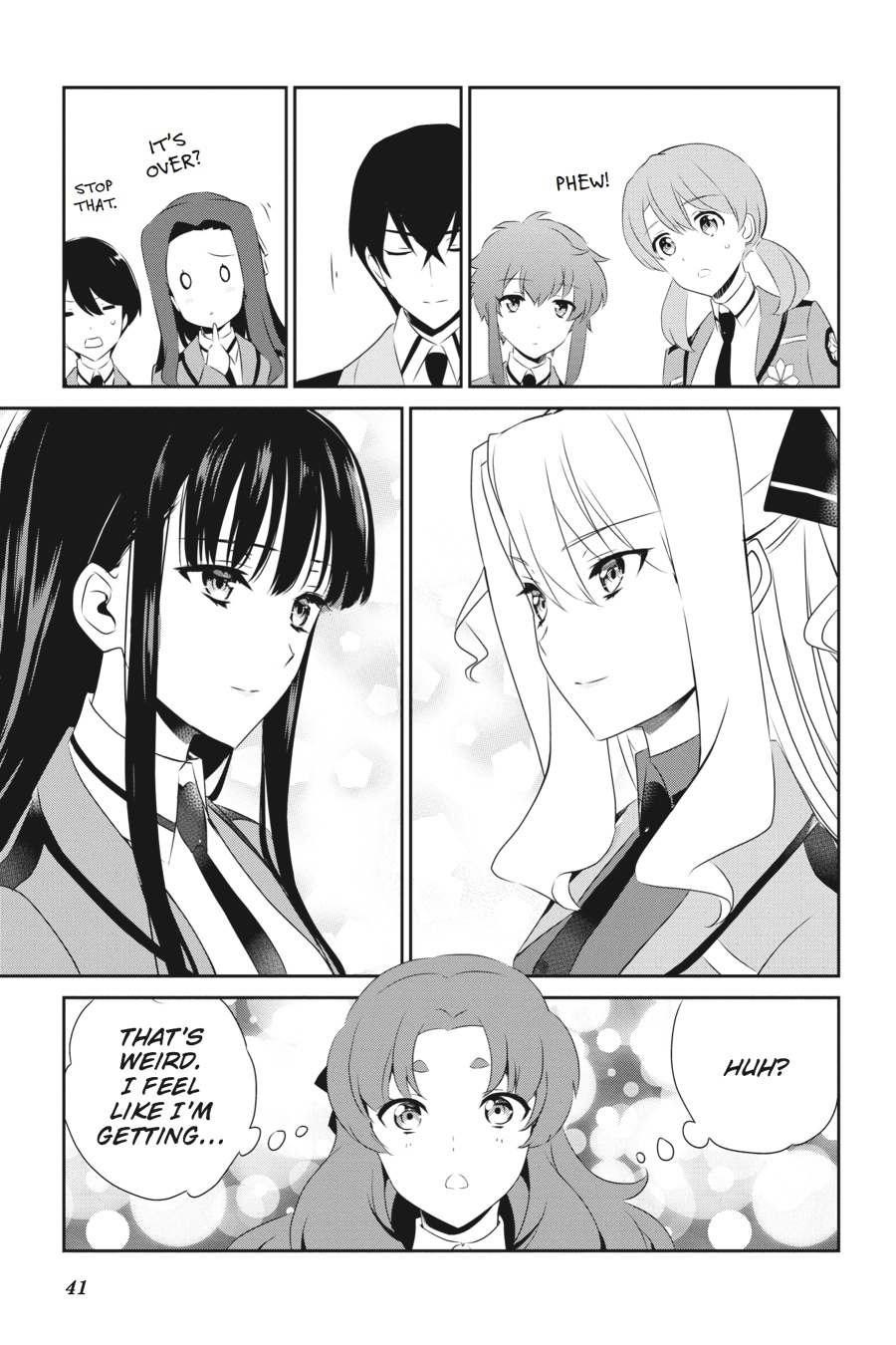 Mahouka Koukou no Yuutousei Chapter 37 page 14 - Chapter 37