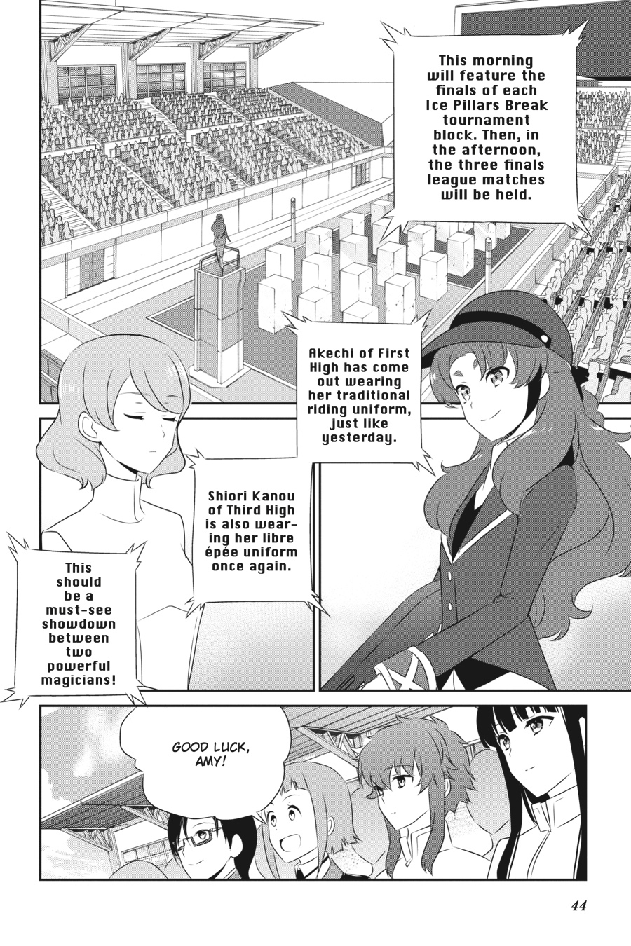 Mahouka Koukou no Yuutousei Chapter 37 page 17 - Chapter 37
