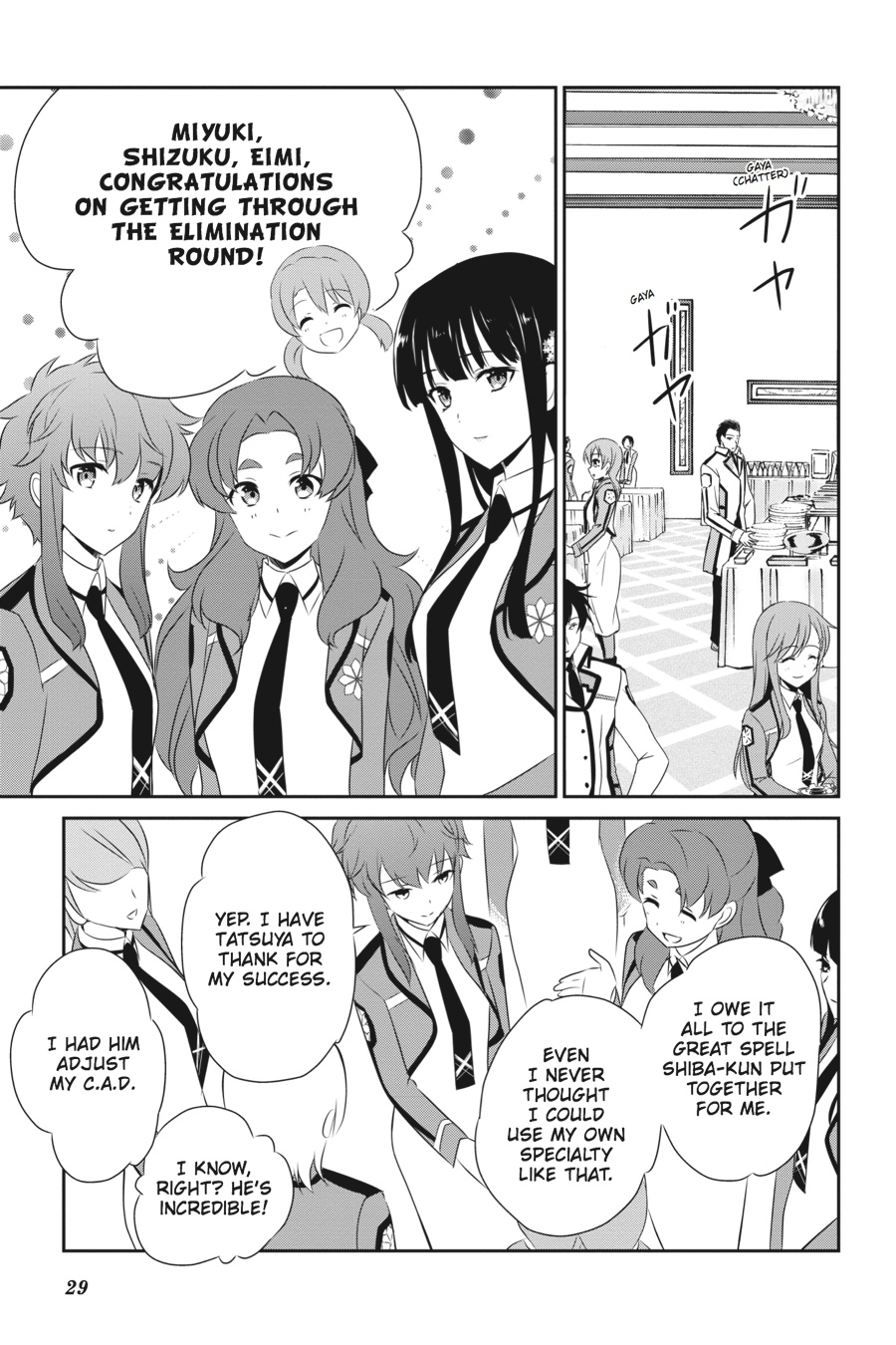 Mahouka Koukou no Yuutousei Chapter 37 page 3 - Chapter 37