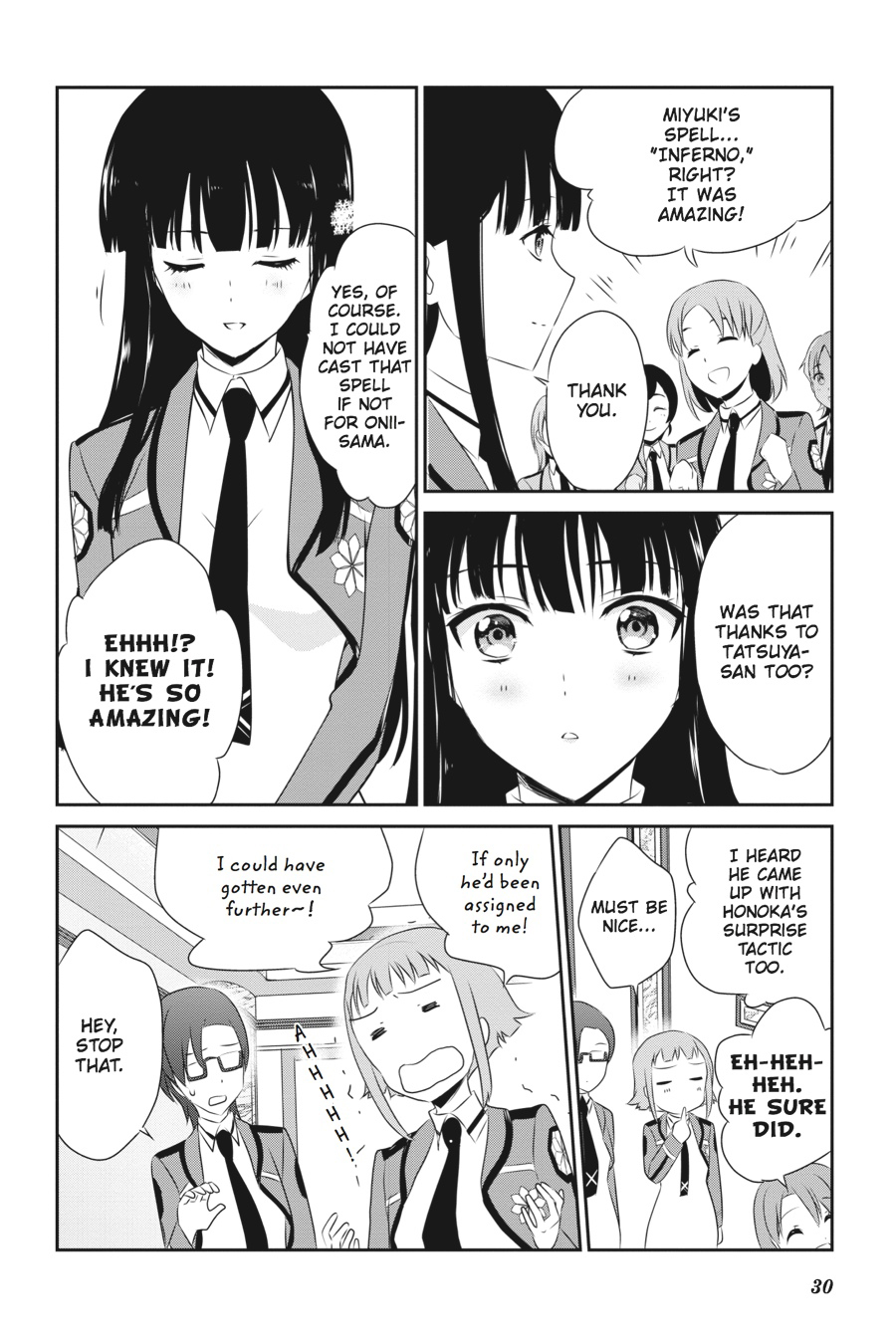 Mahouka Koukou no Yuutousei Chapter 37 page 4 - Chapter 37