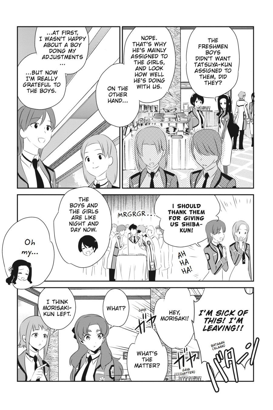 Mahouka Koukou no Yuutousei Chapter 37 page 6 - Chapter 37