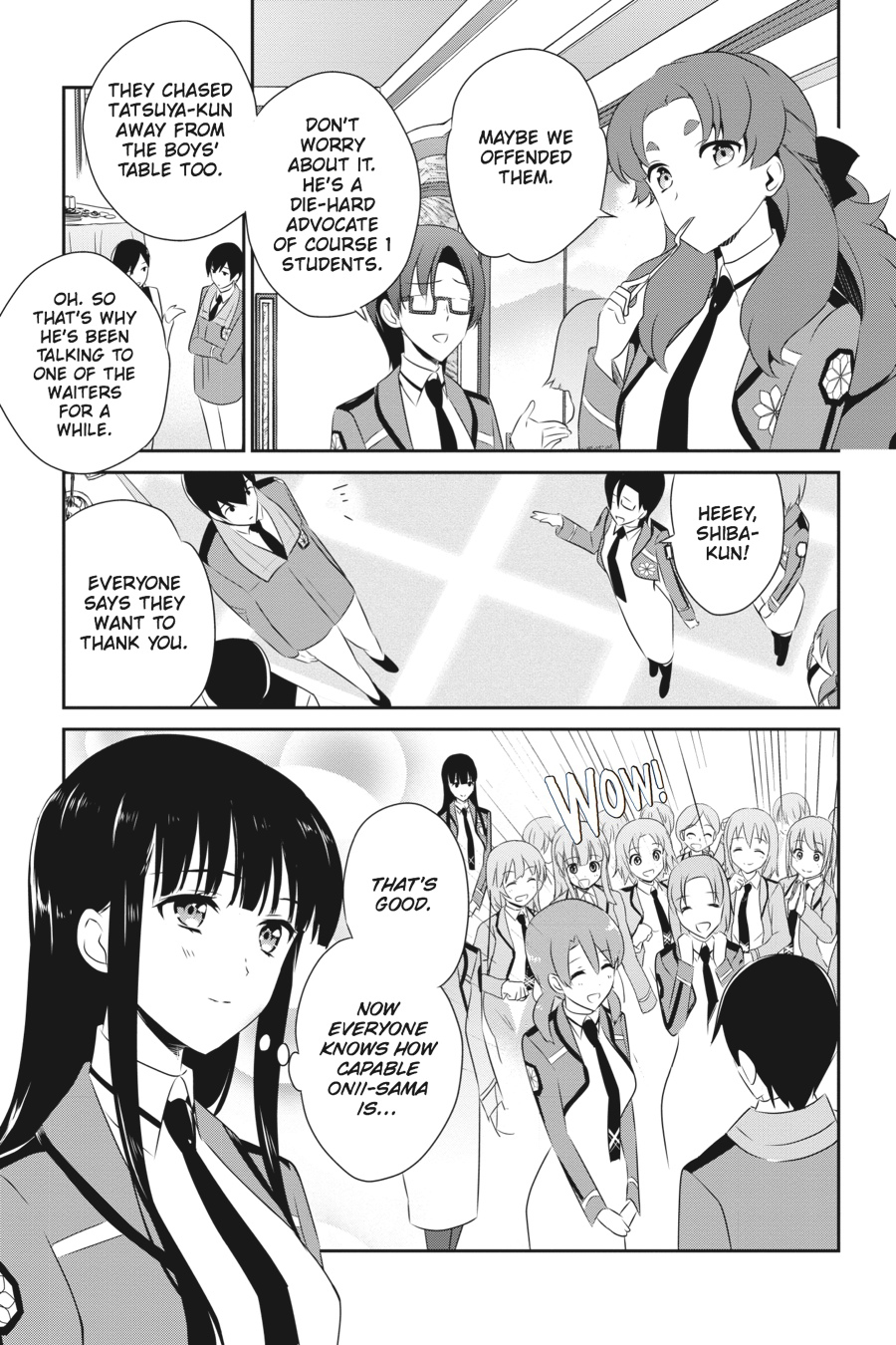 Mahouka Koukou no Yuutousei Chapter 37 page 7 - Chapter 37