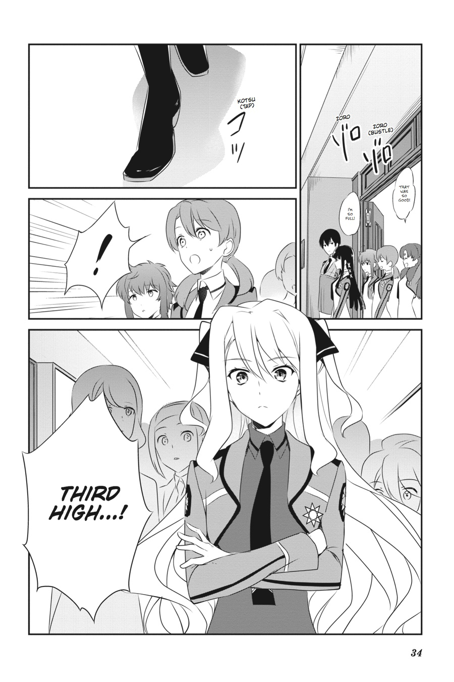 Mahouka Koukou no Yuutousei Chapter 37 page 8 - Chapter 37