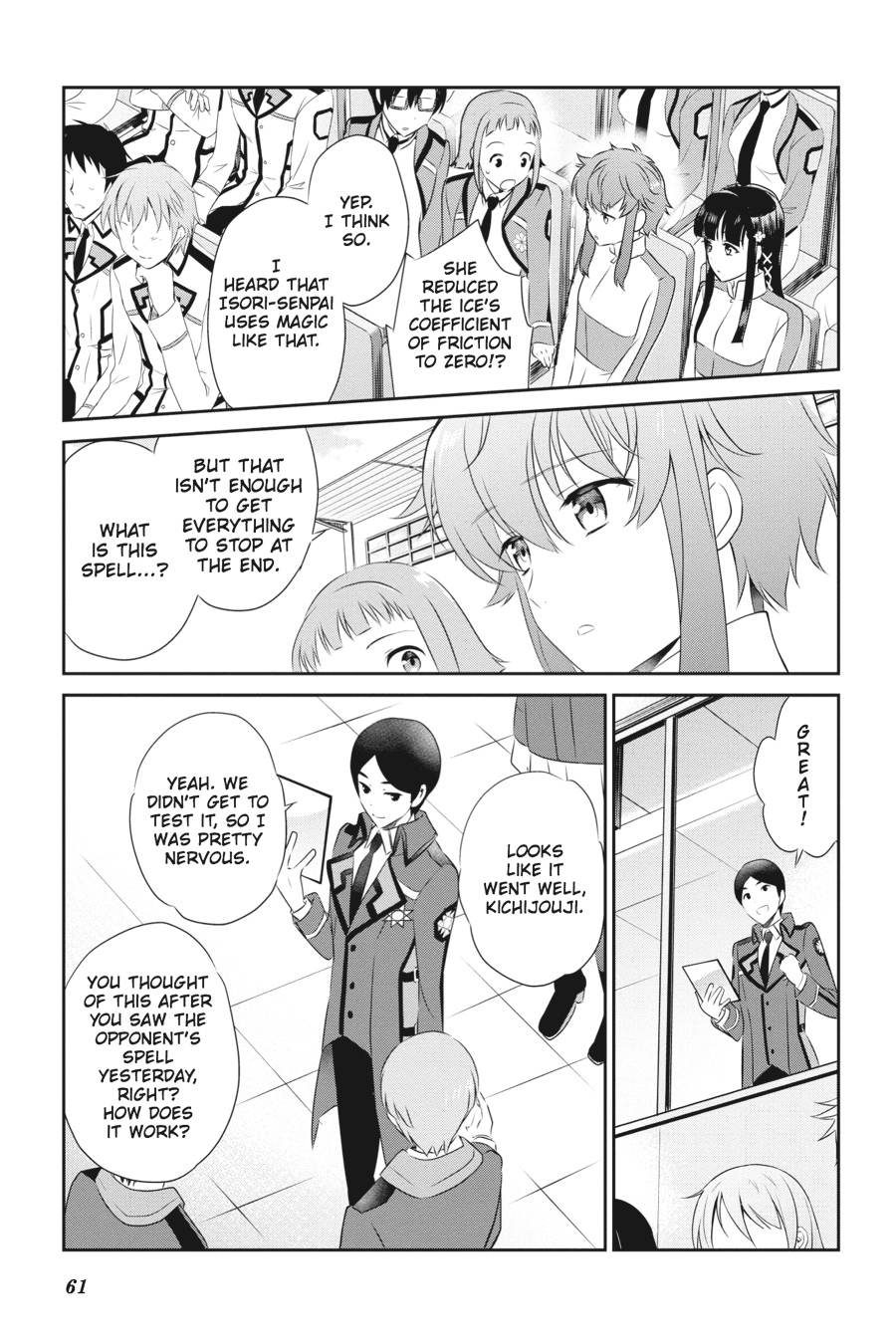 Mahouka Koukou no Yuutousei Chapter 38 page 11 - Chapter 38