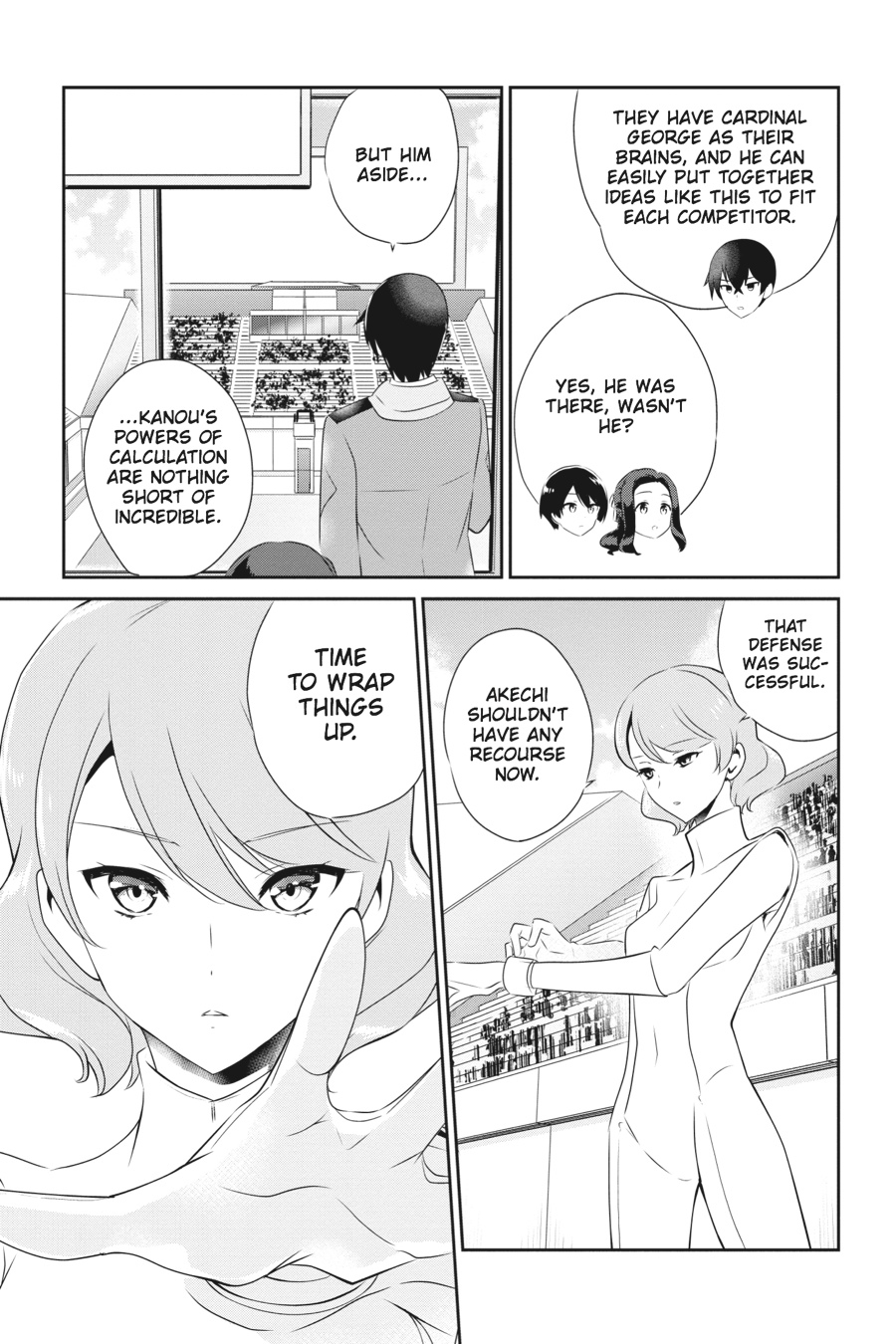 Mahouka Koukou no Yuutousei Chapter 38 page 15 - Chapter 38