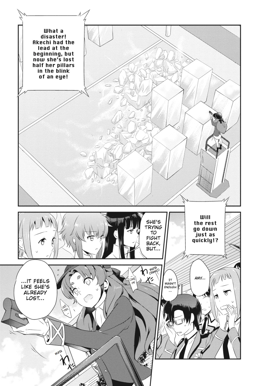 Mahouka Koukou no Yuutousei Chapter 38 page 21 - Chapter 38