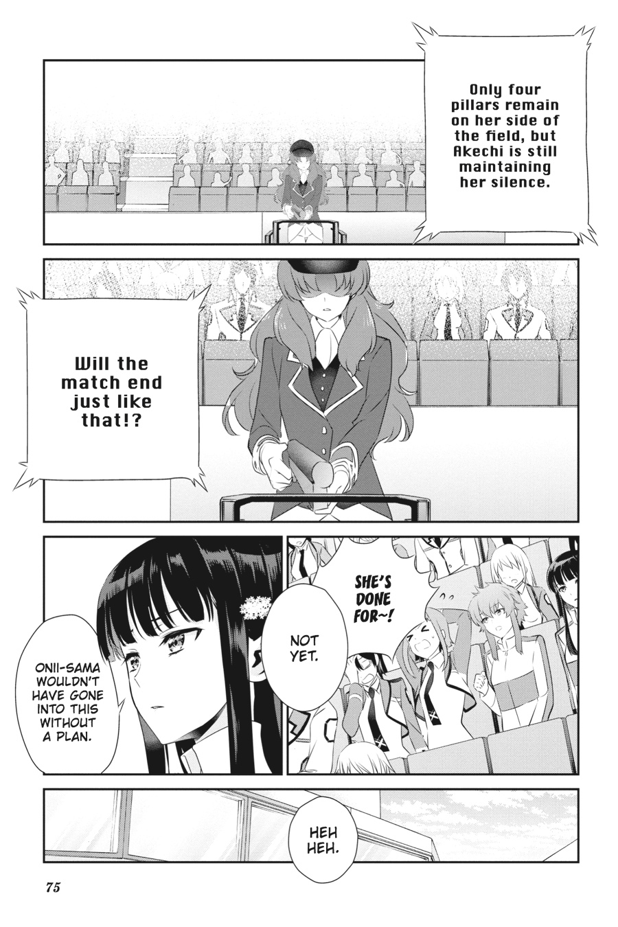 Mahouka Koukou no Yuutousei Chapter 38 page 25 - Chapter 38