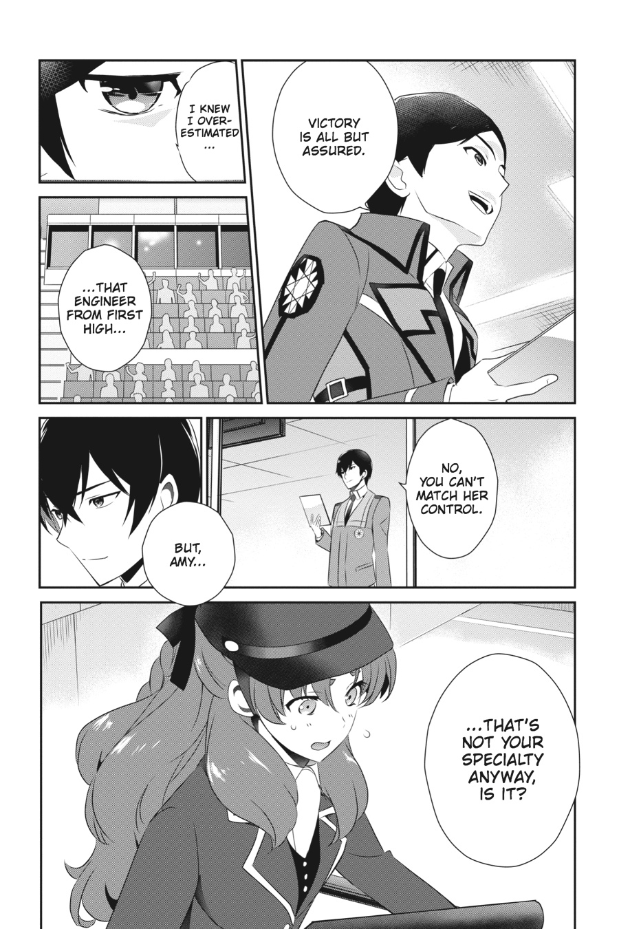 Mahouka Koukou no Yuutousei Chapter 38 page 26 - Chapter 38