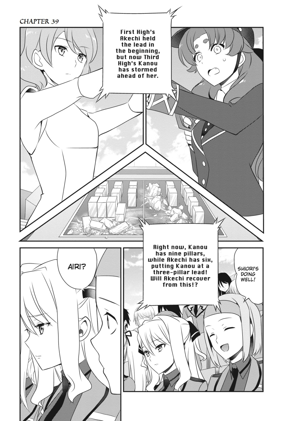 Mahouka Koukou no Yuutousei Chapter 39 page 1 - Chapter 39
