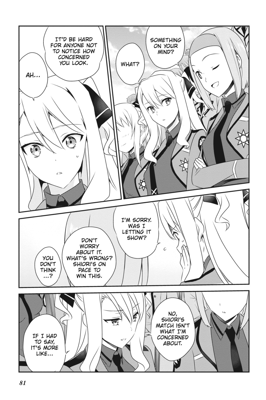 Mahouka Koukou no Yuutousei Chapter 39 page 3 - Chapter 39