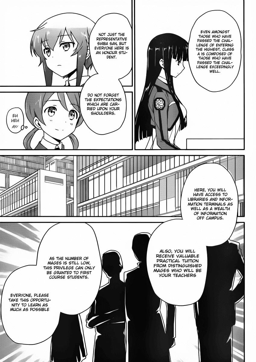 Mahouka Koukou no Yuutousei Chapter 4 page 15 - Chapter 4: Chapter 4