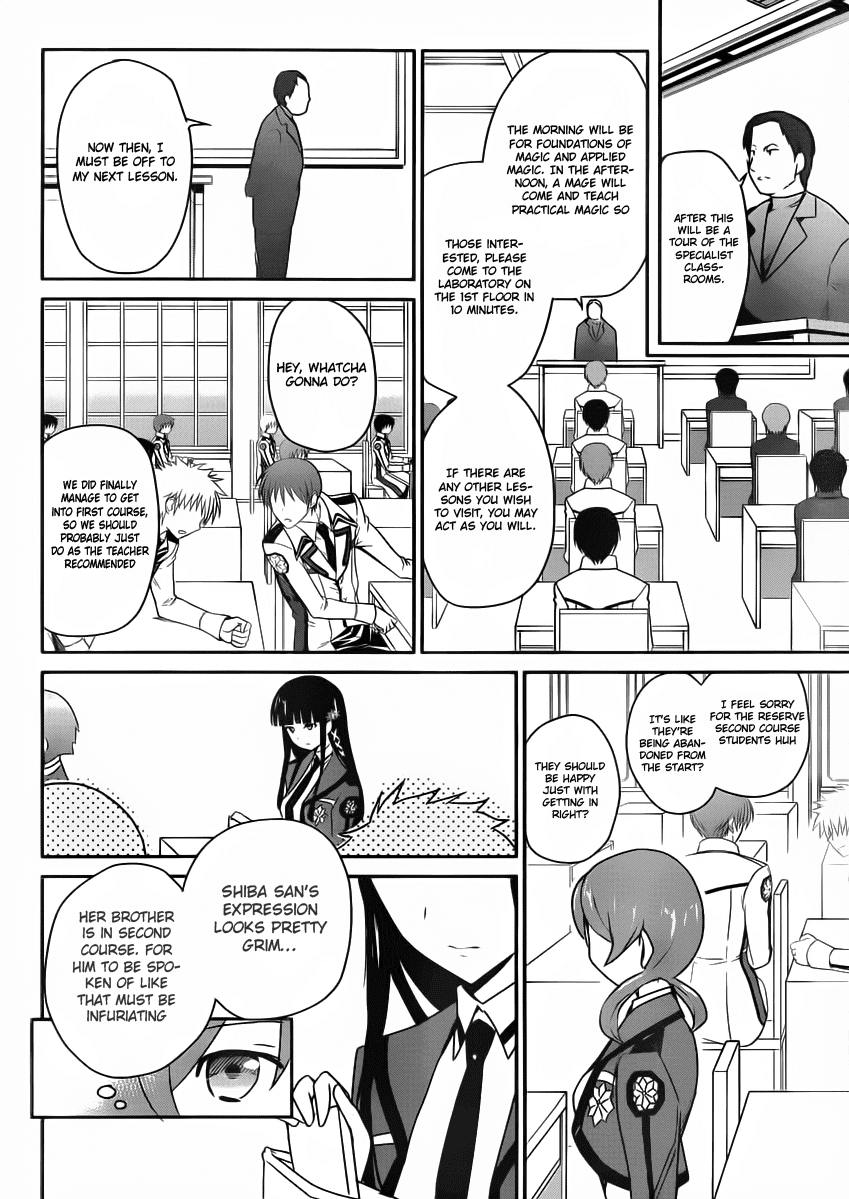 Mahouka Koukou no Yuutousei Chapter 4 page 16 - Chapter 4: Chapter 4