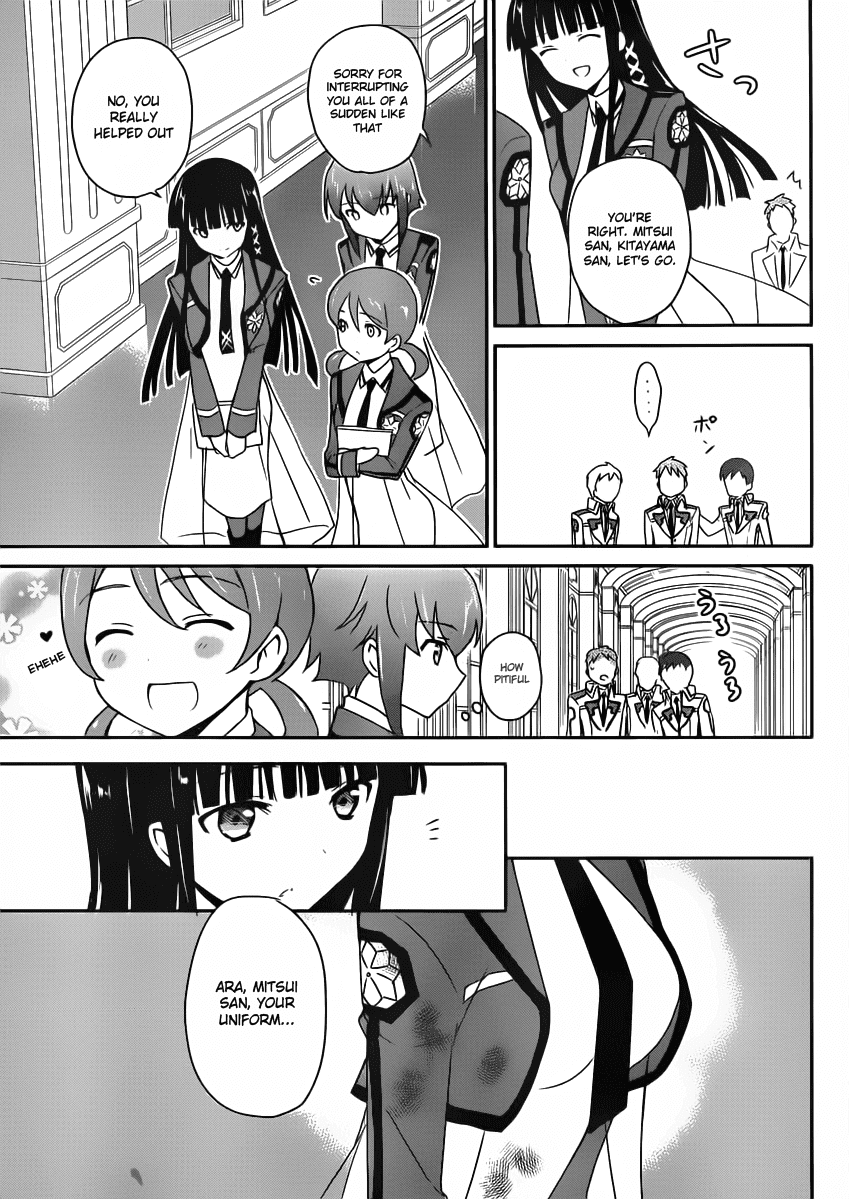 Mahouka Koukou no Yuutousei Chapter 4 page 19 - Chapter 4: Chapter 4