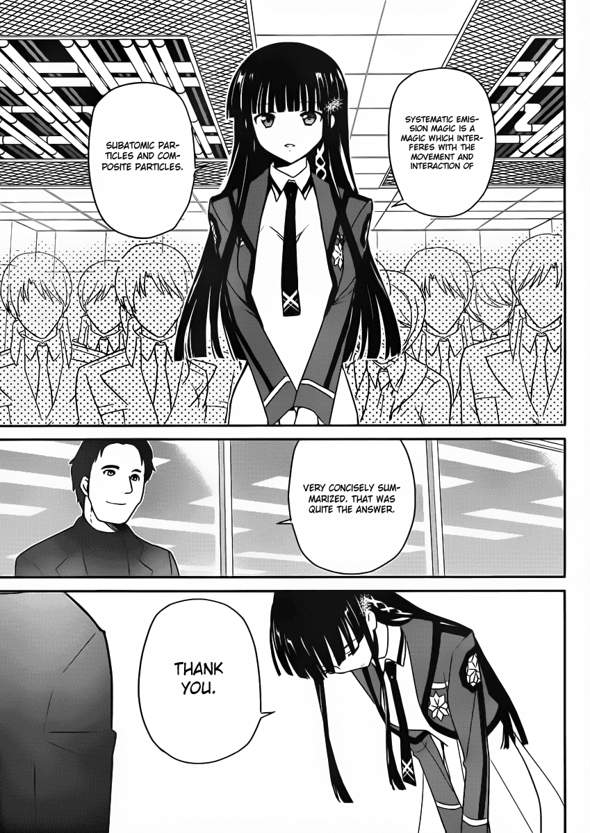 Mahouka Koukou no Yuutousei Chapter 4 page 23 - Chapter 4: Chapter 4