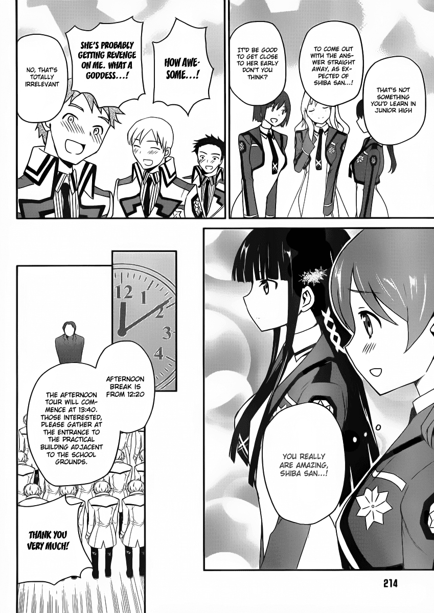 Mahouka Koukou no Yuutousei Chapter 4 page 24 - Chapter 4: Chapter 4