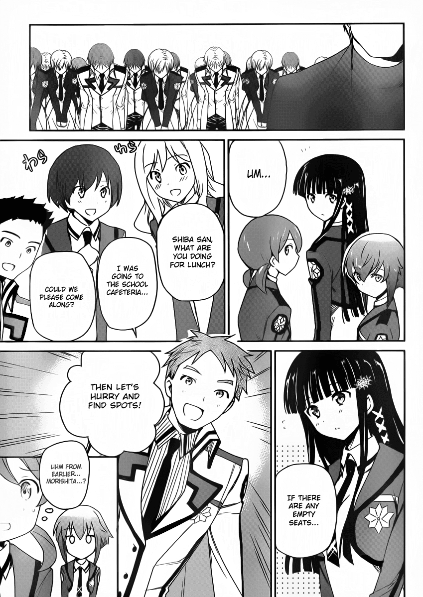 Mahouka Koukou no Yuutousei Chapter 4 page 25 - Chapter 4: Chapter 4
