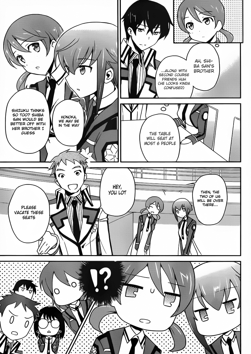 Mahouka Koukou no Yuutousei Chapter 4 page 27 - Chapter 4: Chapter 4