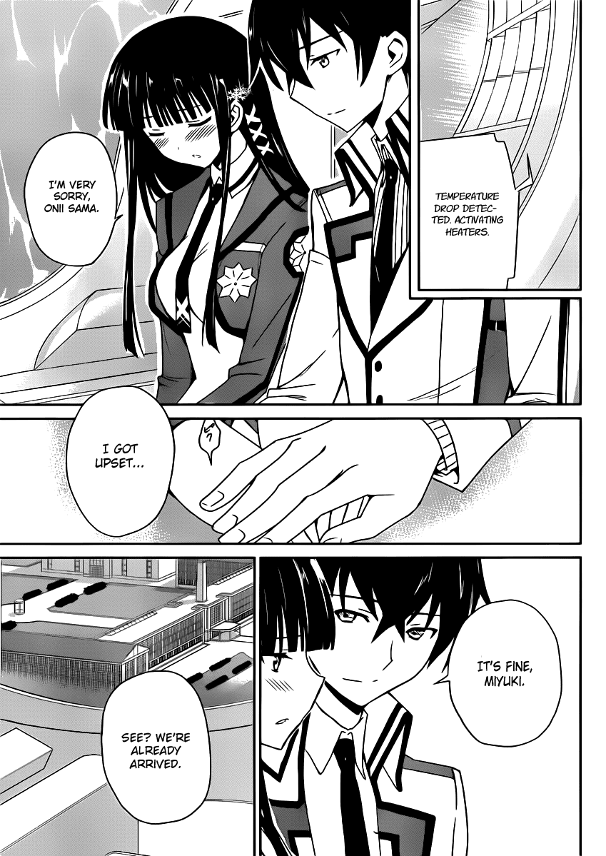 Mahouka Koukou no Yuutousei Chapter 4 page 3 - Chapter 4: Chapter 4