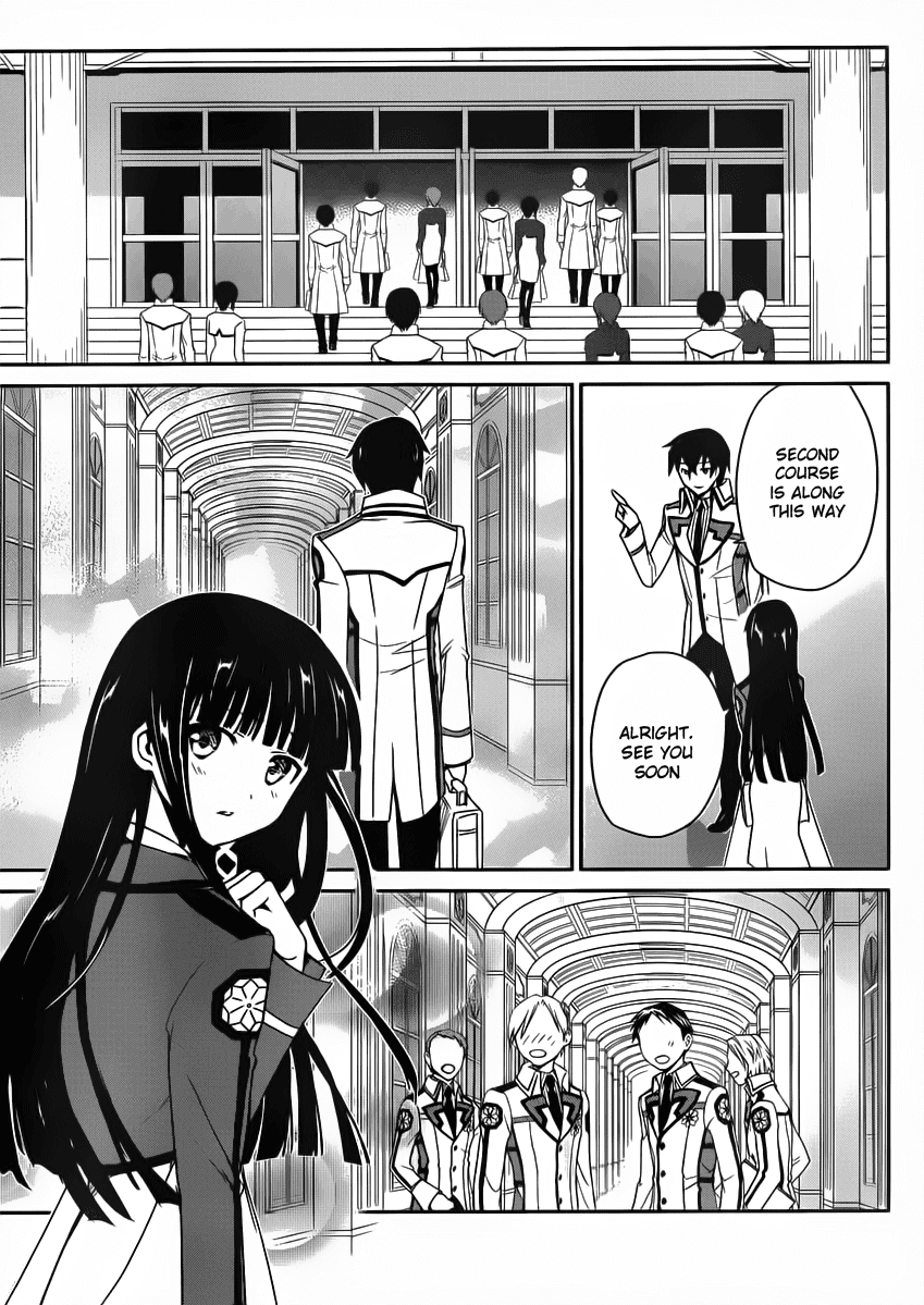 Mahouka Koukou no Yuutousei Chapter 4 page 5 - Chapter 4: Chapter 4