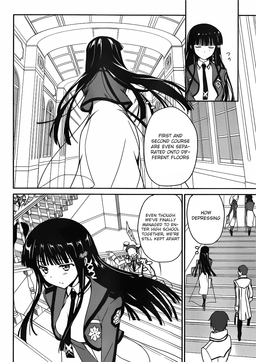 Mahouka Koukou no Yuutousei Chapter 4 page 6 - Chapter 4: Chapter 4