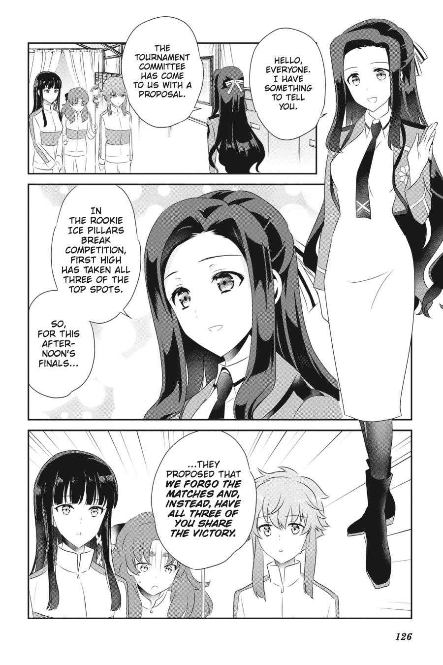 Mahouka Koukou no Yuutousei Chapter 40 page 24 - Chapter 40