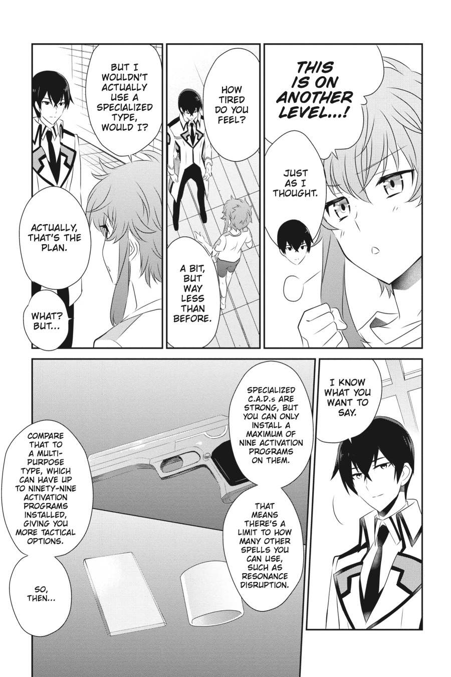 Mahouka Koukou no Yuutousei Chapter 41 page 13 - Chapter 41