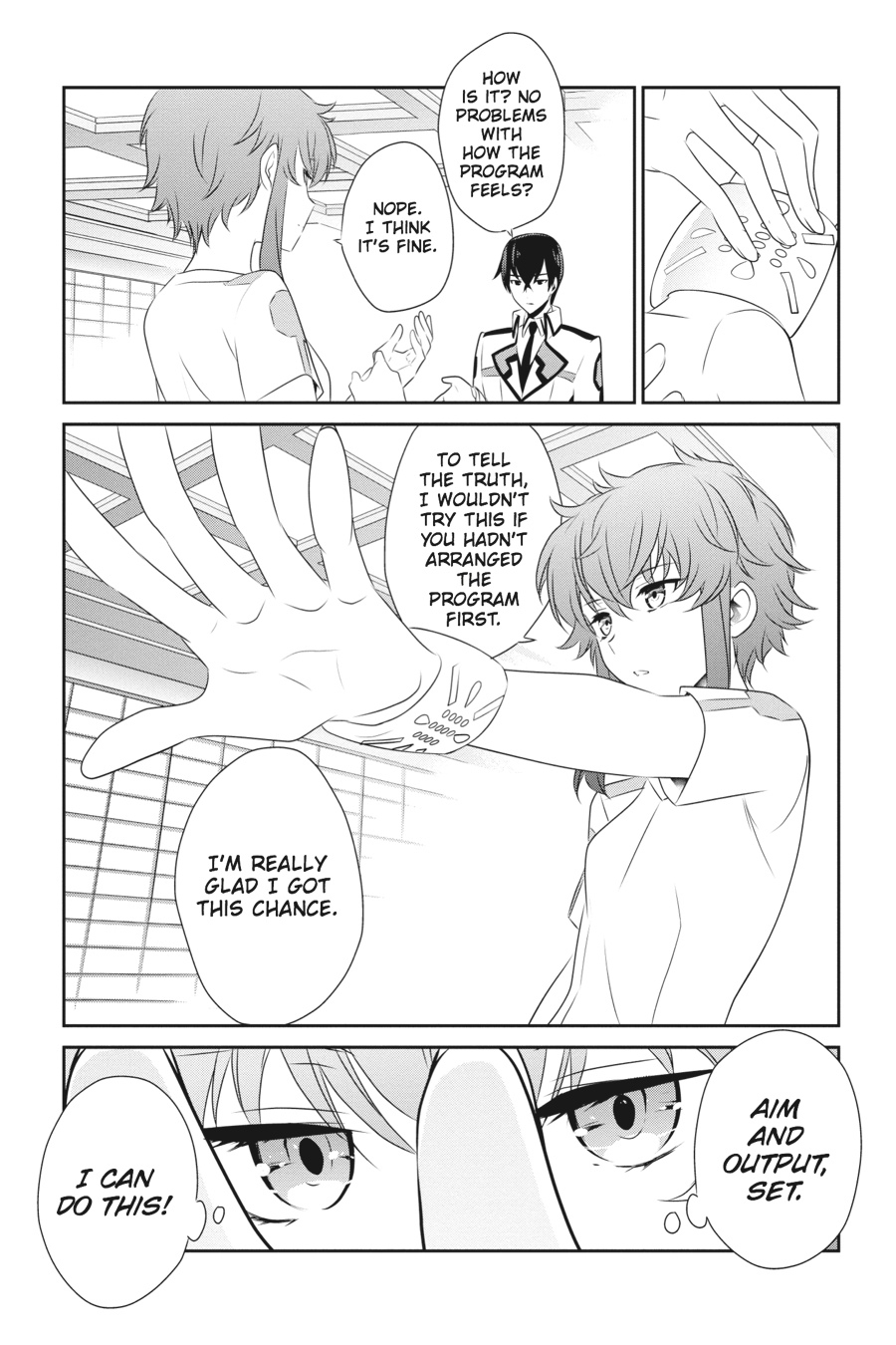Mahouka Koukou no Yuutousei Chapter 41 page 9 - Chapter 41