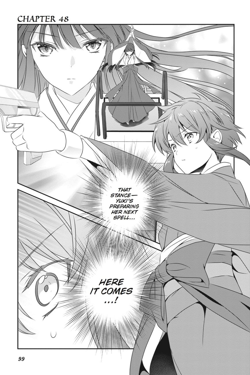 Mahouka Koukou no Yuutousei Chapter 48 page 1 - Chapter 48