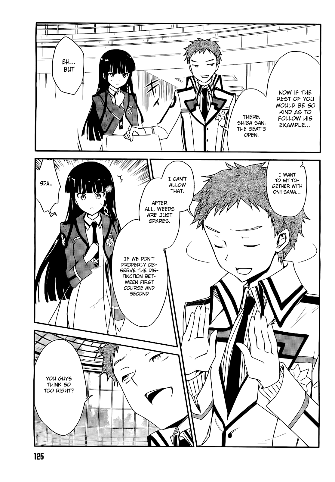 Mahouka Koukou no Yuutousei Chapter 5 page 3 - Chapter 5: Chapter 5