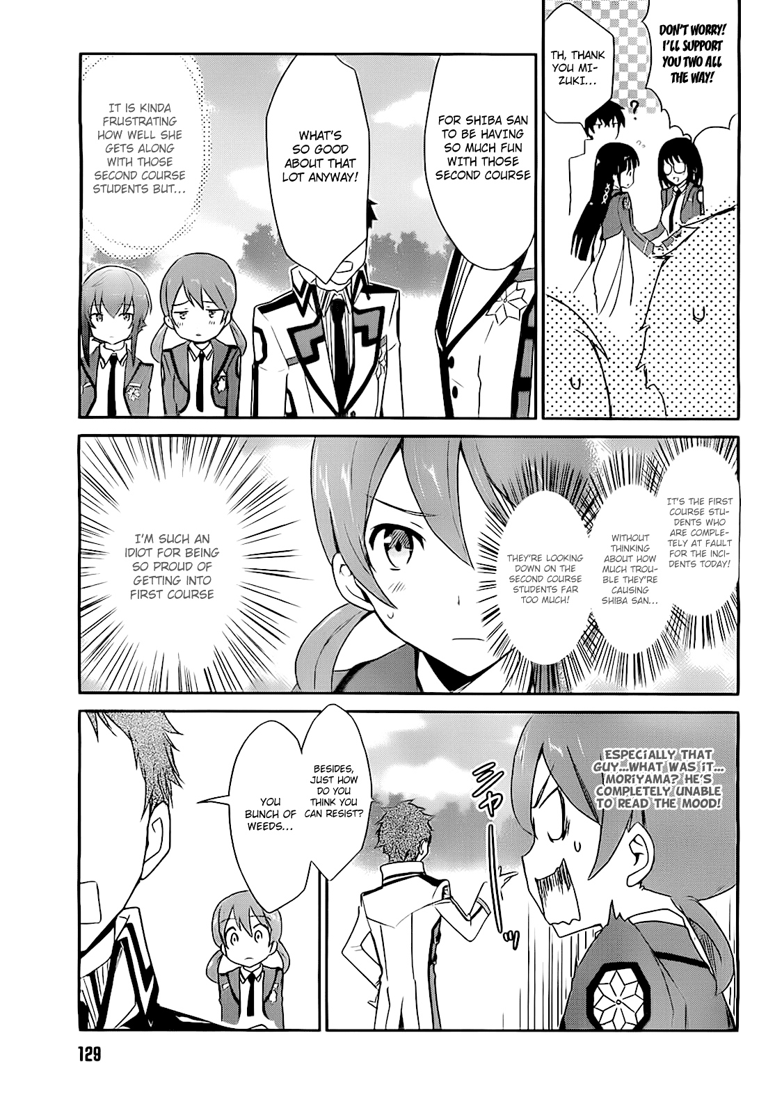 Mahouka Koukou no Yuutousei Chapter 5 page 7 - Chapter 5: Chapter 5
